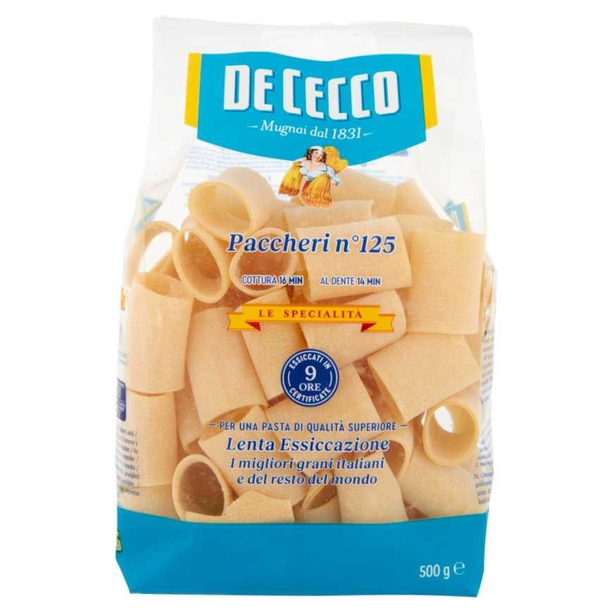De Cecco Specialita Paccheri n.125, 500 g