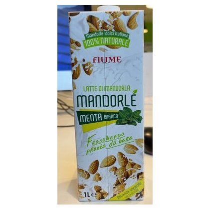 Fiume almond milk with white mint, 1 L