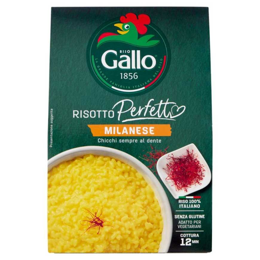 Riso Gallo Ризотто Перфетто по-милански, 175 г