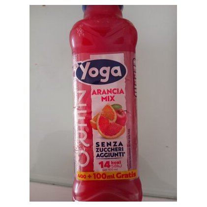 Yoga фруктовый напиток апельсиновый микс Zero, 500 мл