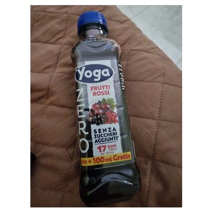 Yoga фруктовый напиток красные фрукты, 500 мл