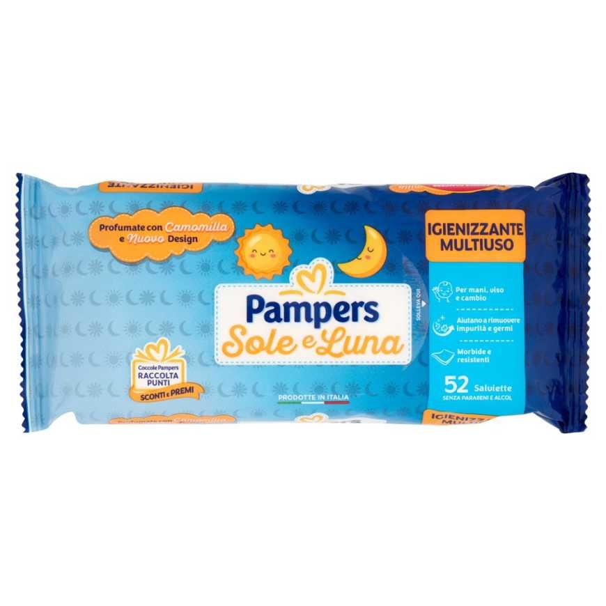 Pampers Sole & Luna Детские салфетки, 45 + 15 шт
