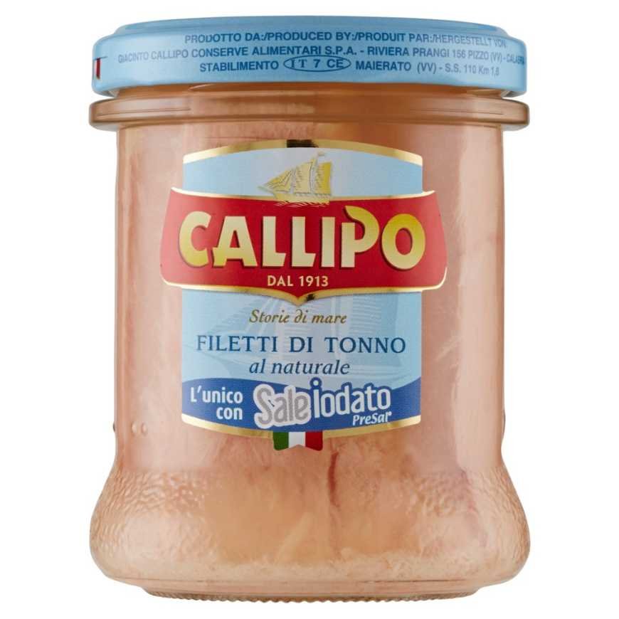 Callipo Филе тунца в собственном соку, 170 г