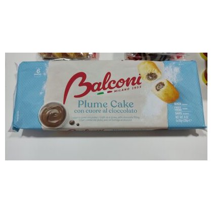 Balconi бисквитное пирожное с шоколадом Plum Cake, 226 г
