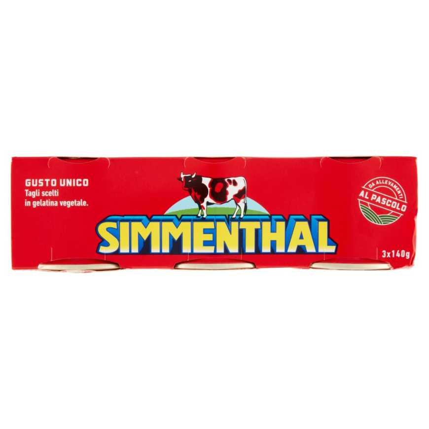 Simmenthal мясо консервированное, 3 шт. × 140 г