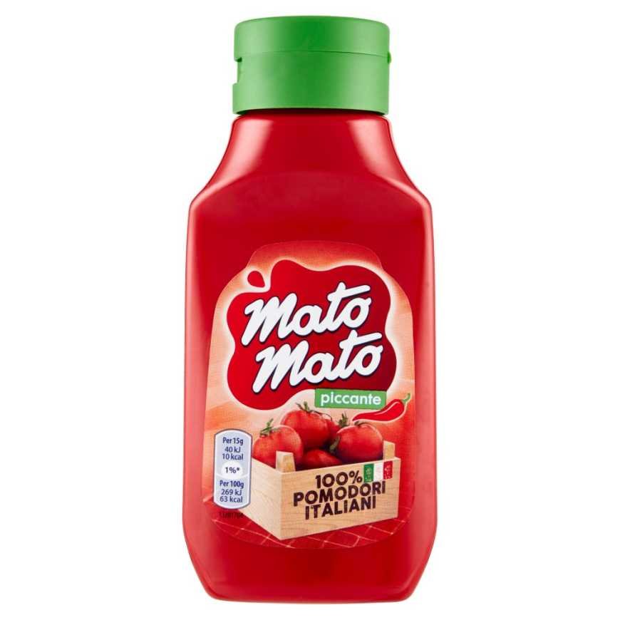 Mato Mato острый томатный соус Squeeze, 390 г