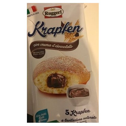 Ruggeri крапфены с шоколадным кремом, 210 г (5 шт.)