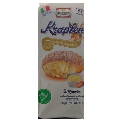 Ruggeri крапфены с заварным кремом, 210 г (5 шт.)