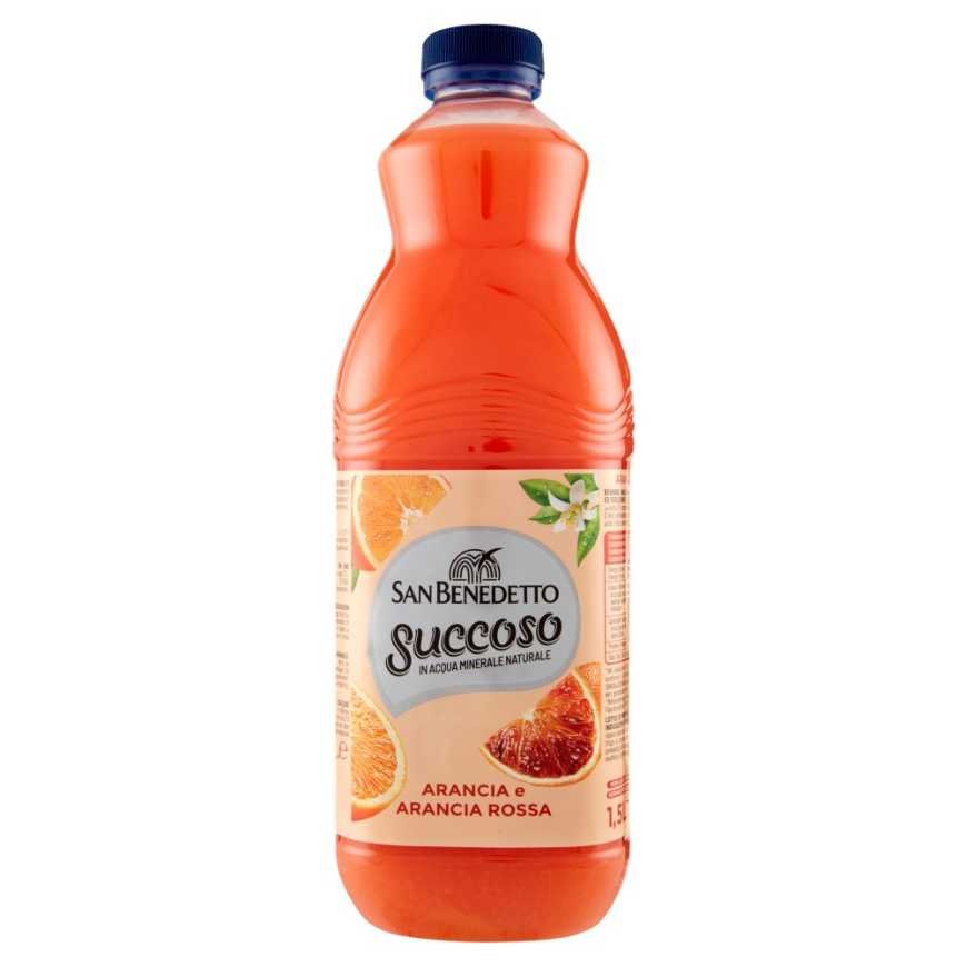 San Benedetto Succoso Сок апельсин и красный апельсин, 1,5 л