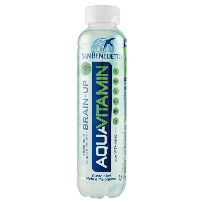 San Benedetto Aquavitamin Brain-Up напиток со вкусом киви, яблока и граната, 400 мл