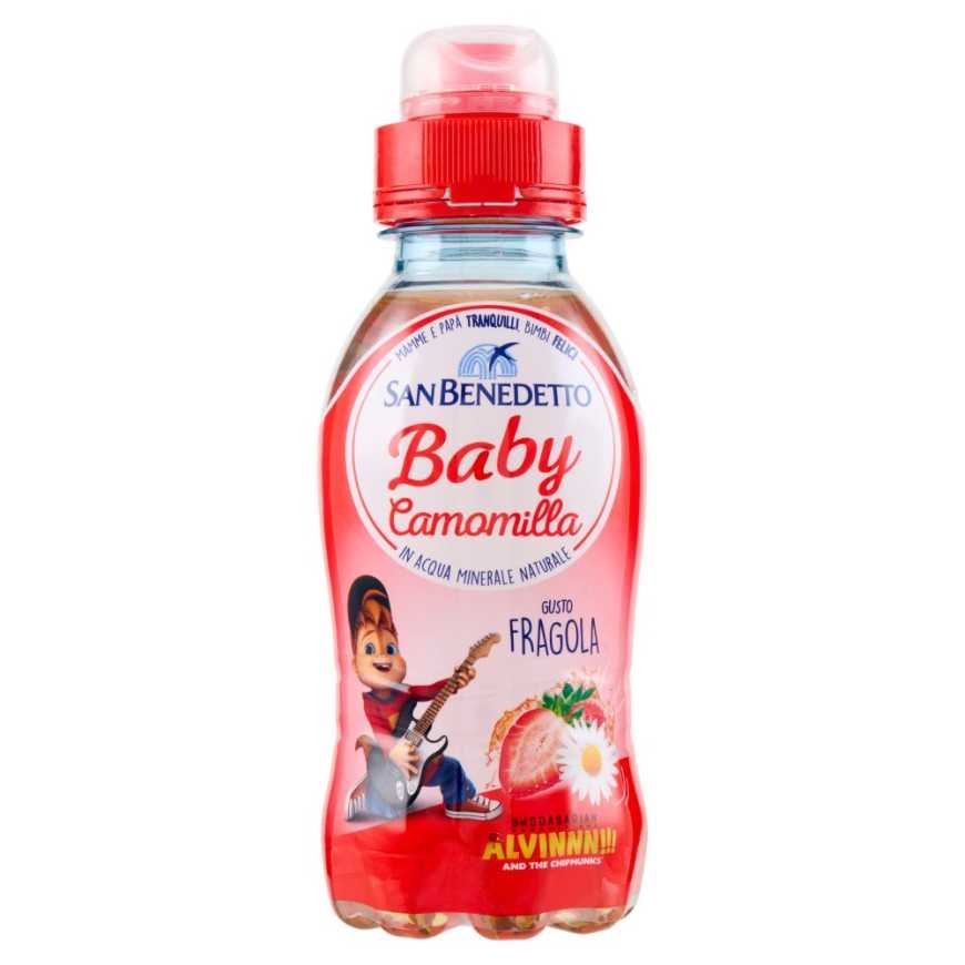 San Benedetto baby chamomile drink strawberry flavor, 0.25 l