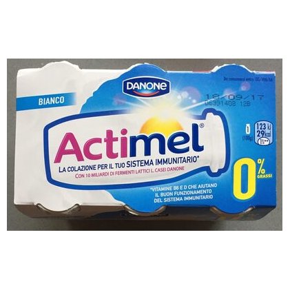 Danone Actimel йогурт питьевой 0,1% классический, 600 г