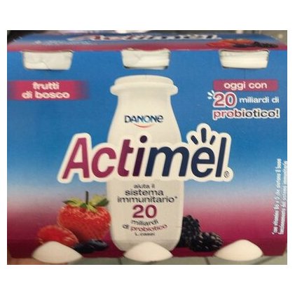 Danone Actimel йогурт питьевой лесные ягоды, 600 г