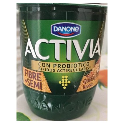 Activia Danone йогурт с киноа, 4х125 г