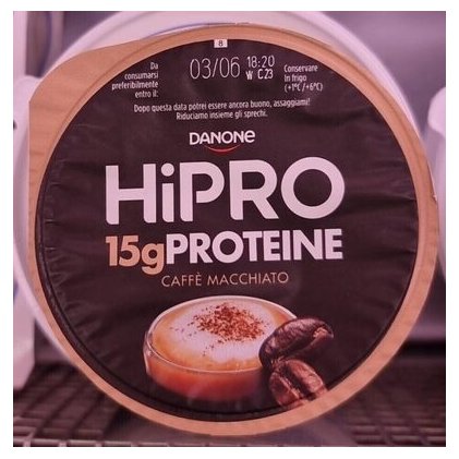 Danone Hipro protein yogurt caffè macchiato, 160 g