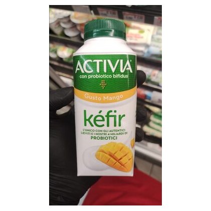 Activia mango flavored kefir, 320 g