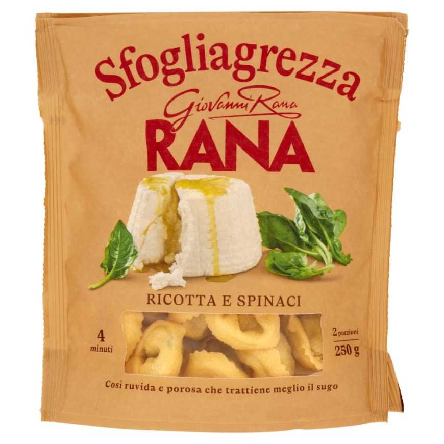 Giovanni Rana Равиоли Rustici Sfogliagrezza с рикоттой и шпинатом, 250 г