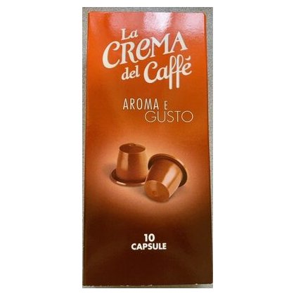 Aroma e Gusto NCC coffee capsules, 10x5.5 g
