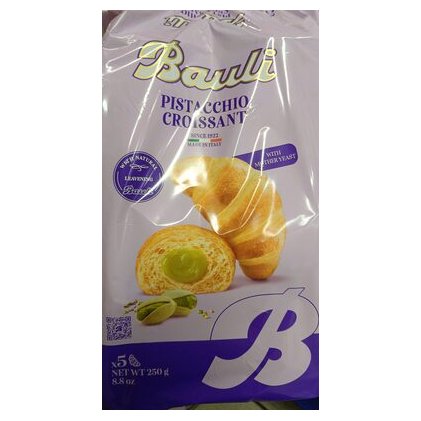 Bauli круассаны с начинкой из фисташкового крема, 250 г