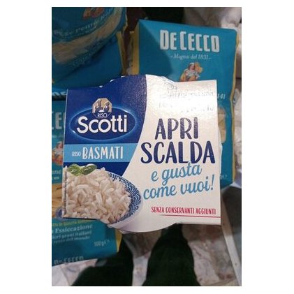 Riso Scotti пропаренный басмати Apri Scalda & Gusta, 200 г