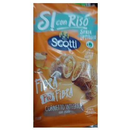 Riso Scotti wholegrain croissant with honey, 240 g