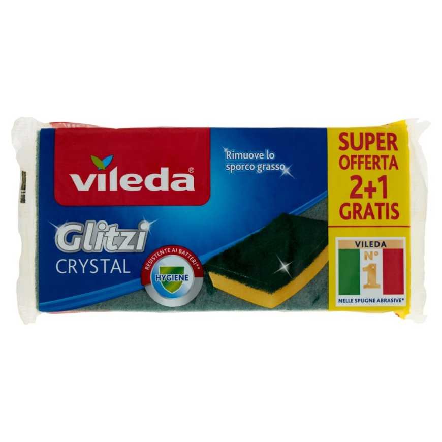 Vileda Glitzi Crystal, 2 + 1 шт