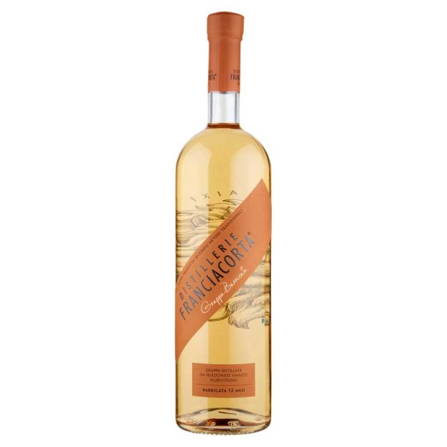 Fratelli Gozio aged grappa La Corte di Franciacorta Barricata, 1 l