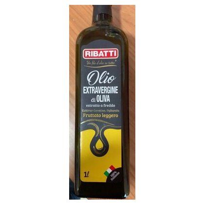 Ribatti итальянское оливковое масло Extra Virgin легкое фруктовое, 1 л