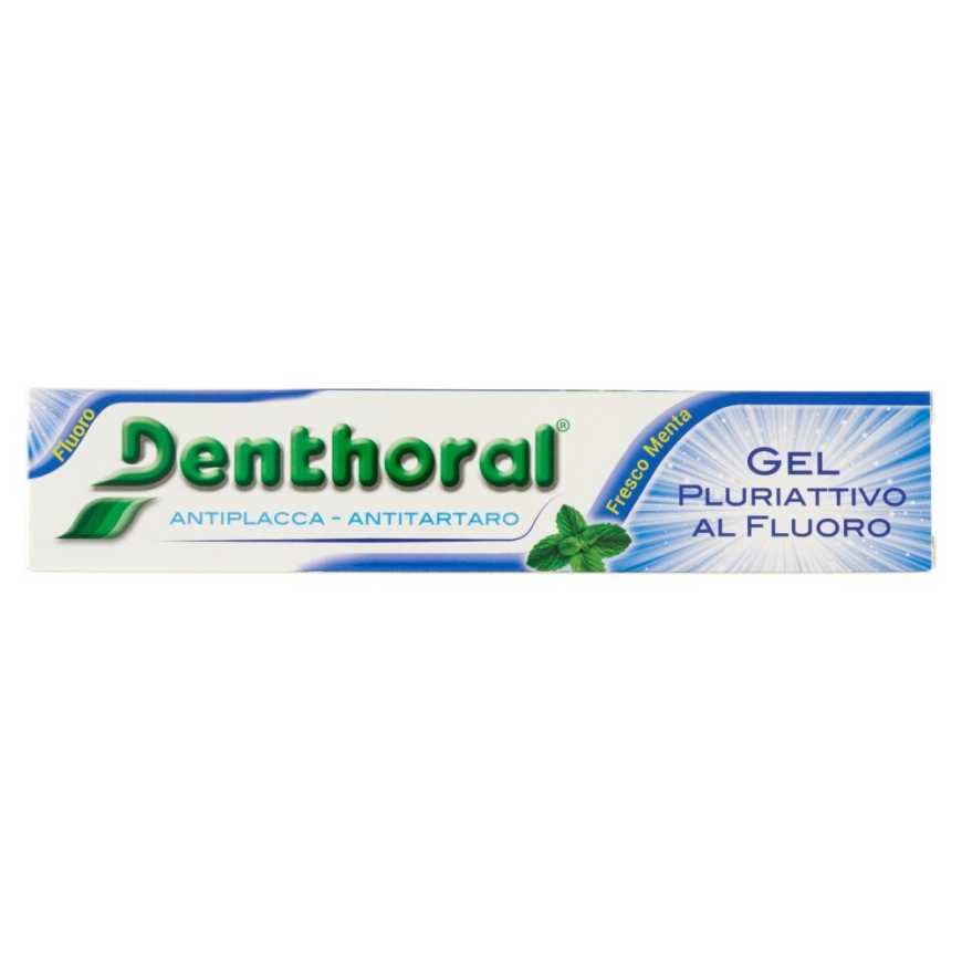 Denthoral Зубная паста гель Pluriattivo Fluoro, 75 мл