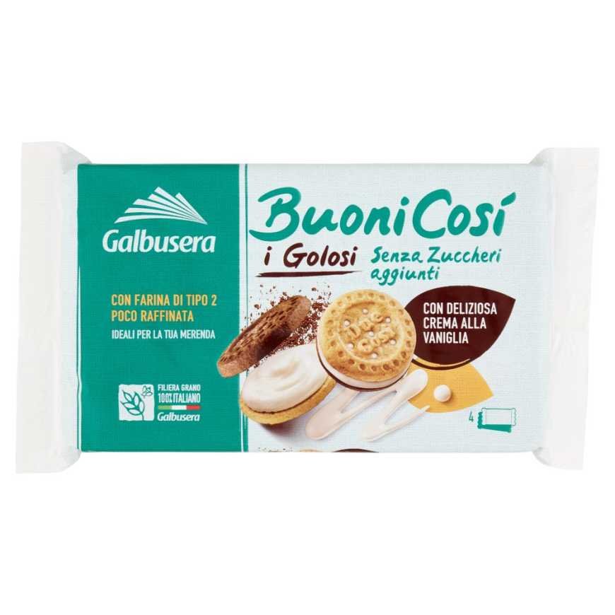 Galbusera Печенье с начинкой Buonicosi', 160 г