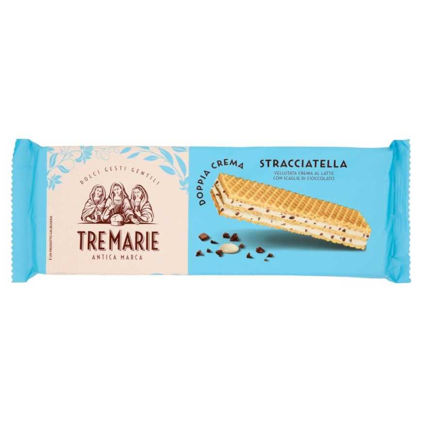 Tre Marie Fiordilatte wafers with chocolate pieces, 140 g