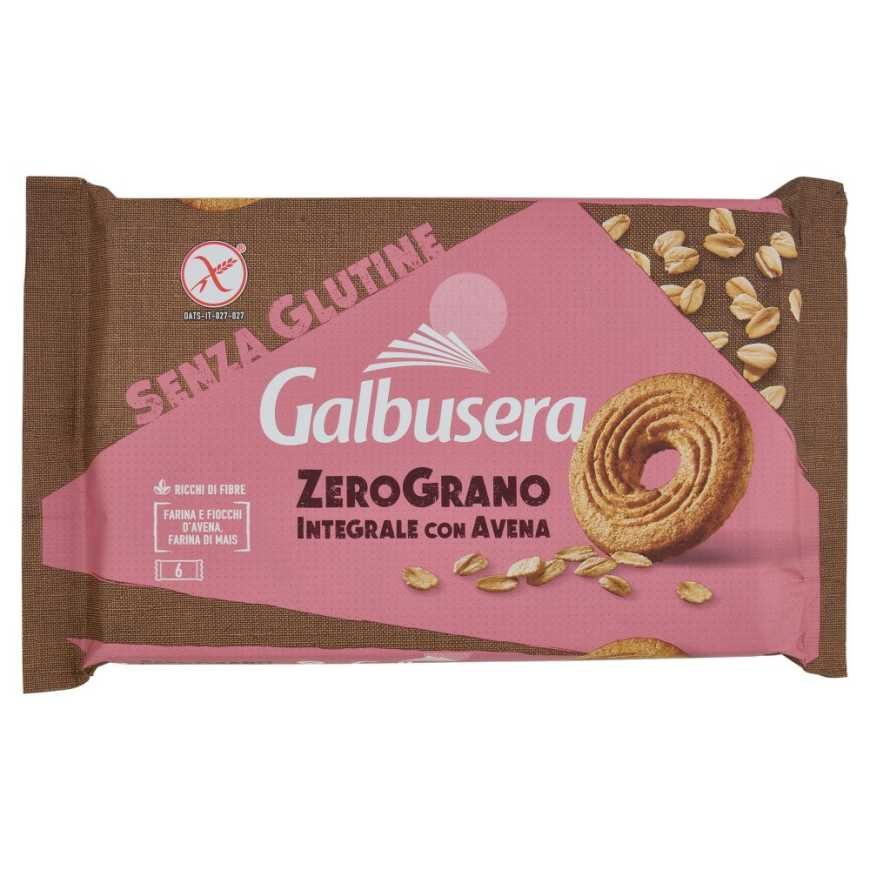 Galbusera печенье сдобное Zerograno цельнозерновое, 220 г