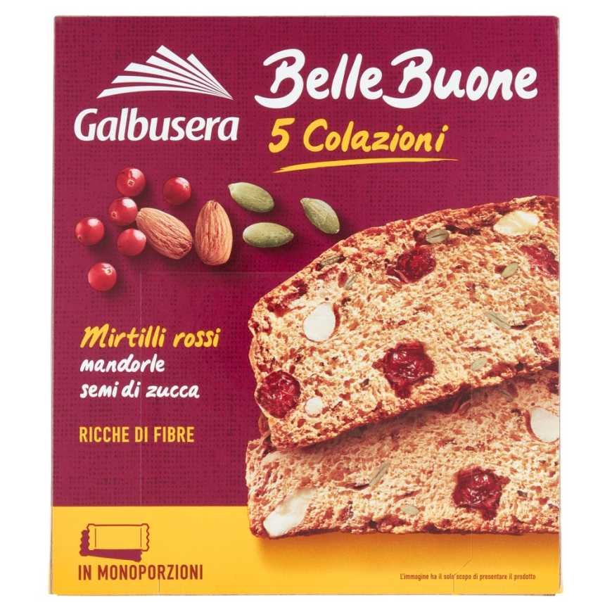 Galbusera хрустящие хлебцы с клюквой, 200 г
