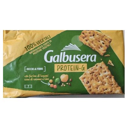 Galbusera крекеры Protein G с бобовыми и семенами, 280 г