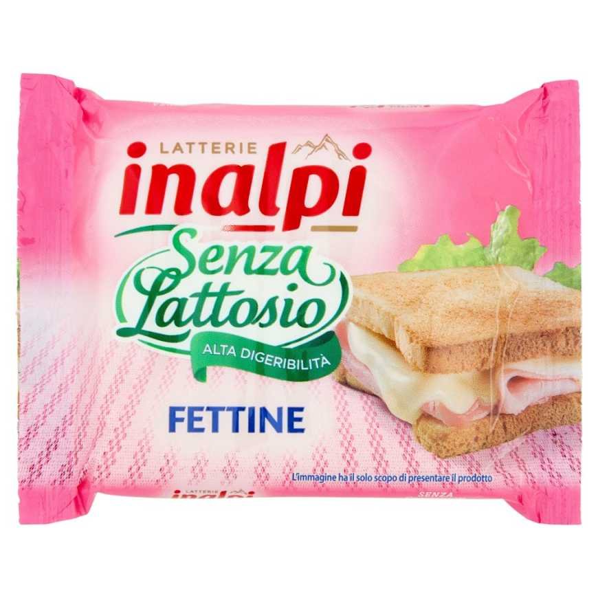 Inalpi Плавленый сыр Fettine без лактозы, 150 г