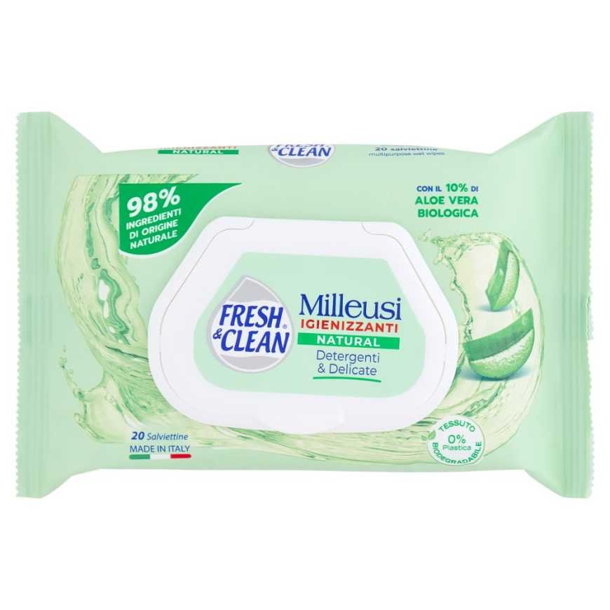 Fresh & Clean Универсальные салфетки, 20 шт