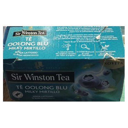 Sir Winston Tea blueberry flavored herbal infusion, 20 tea bags