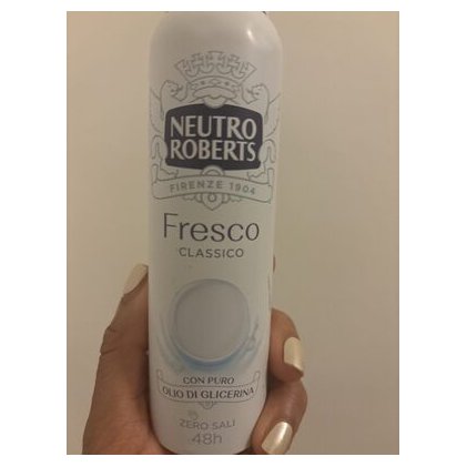 Neutro Roberts Fresh Blu deodorant spray, 150 ml
