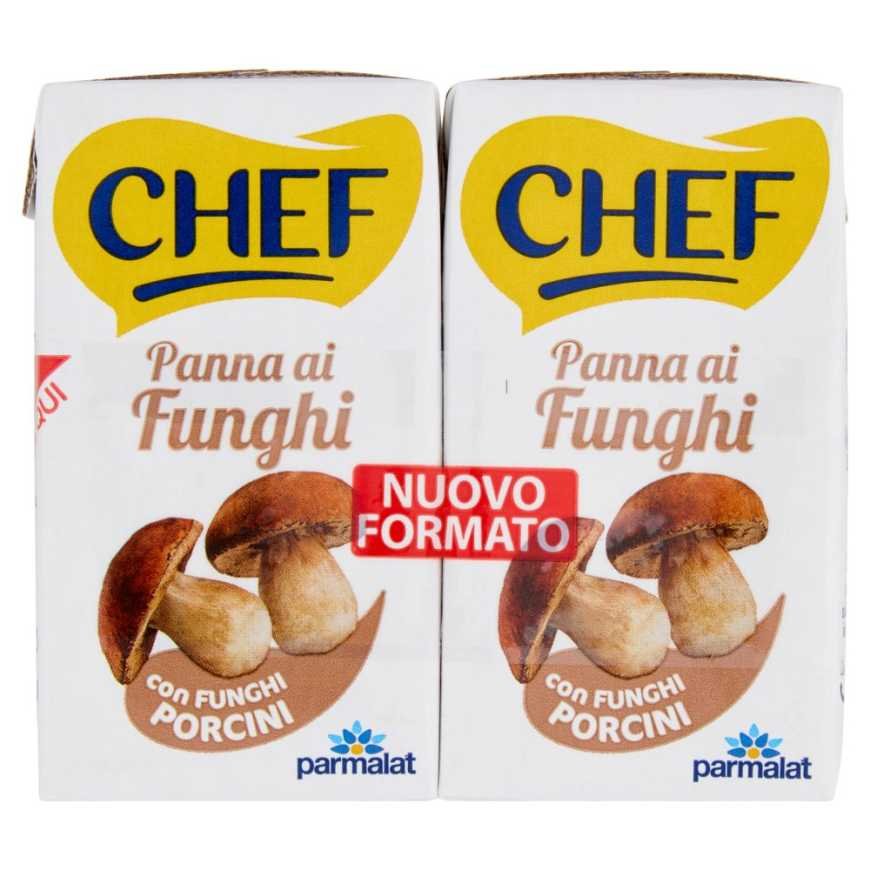 Parmalat Chef Сливки с грибами, 2 × 125 мл