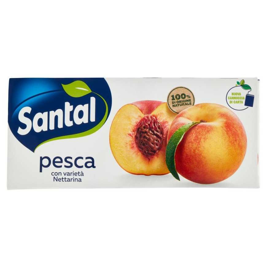 Santal Сок персиковый, 3 × 200 мл