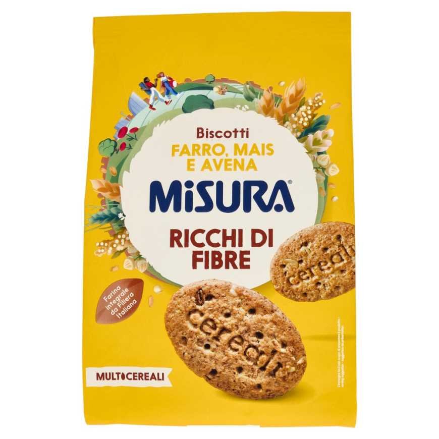 Misura мультизлаковое печенье с полбой, кукурузой и овсом, 330 г