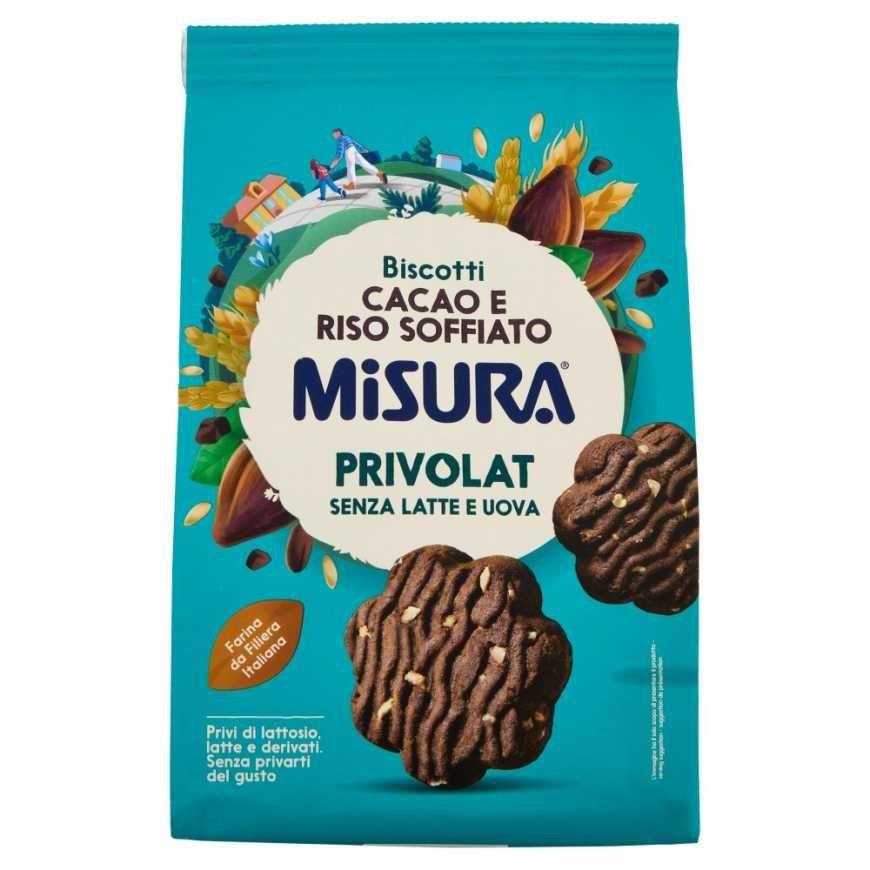Misura печенье Privolat с какао и воздушным рисом, 300 г