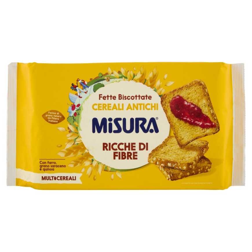 Misura мультизлаковые хрустящие хлебцы с гречкой, полбой и киноа, 320 г