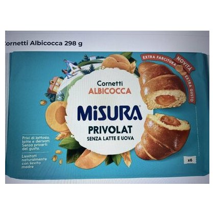 Misura круассаны с абрикосовой начинкой Privolat, 298 г