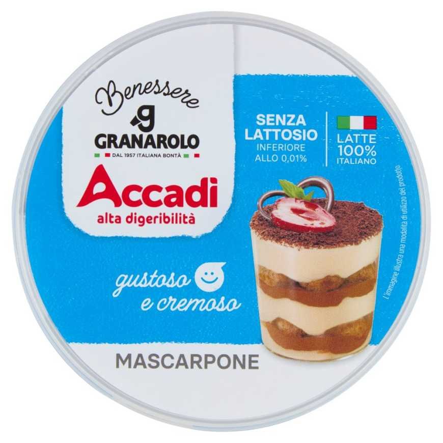 Granarolo Маскарпоне Accadi без лактозы, 250 г