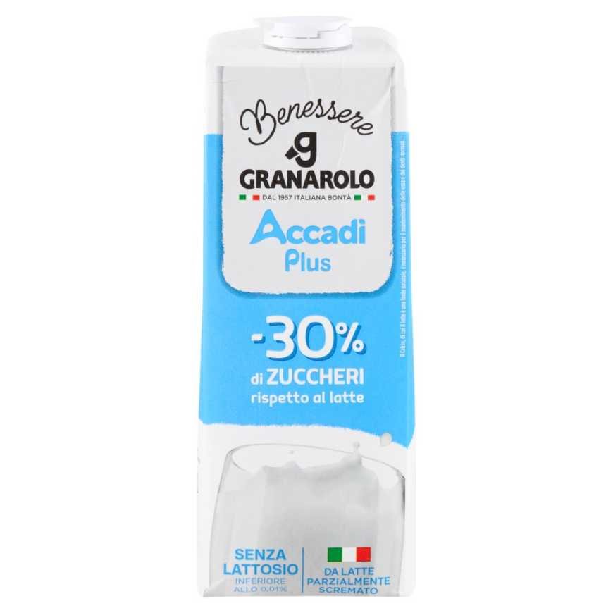 Granarolo G+ lactose-free partially skimmed UHT milk, 1 l