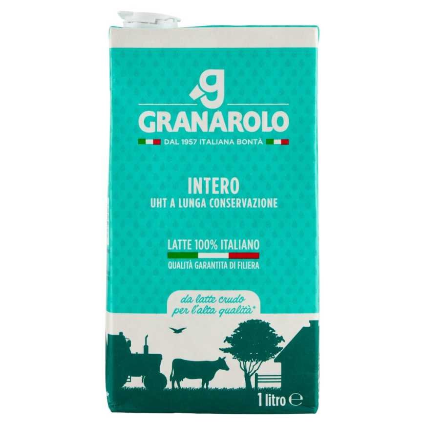 Granarolo Молоко ультрапастеризованное цельное, 1 л