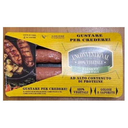 Granarolo растительные колбаски, 2 шт., 180 г