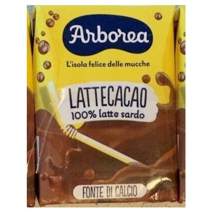 Arborea шоколадный молочный коктейль, 3х0,2 л