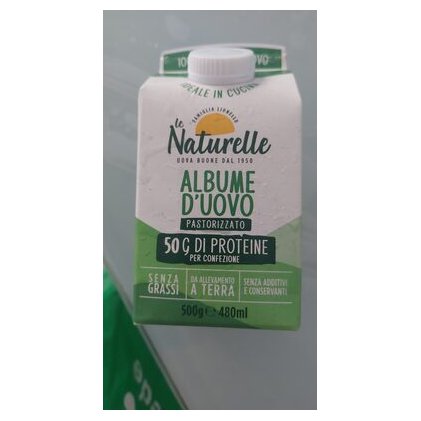 Naturelle яичный белок жидкий из яиц свободного выгула, 500 г
